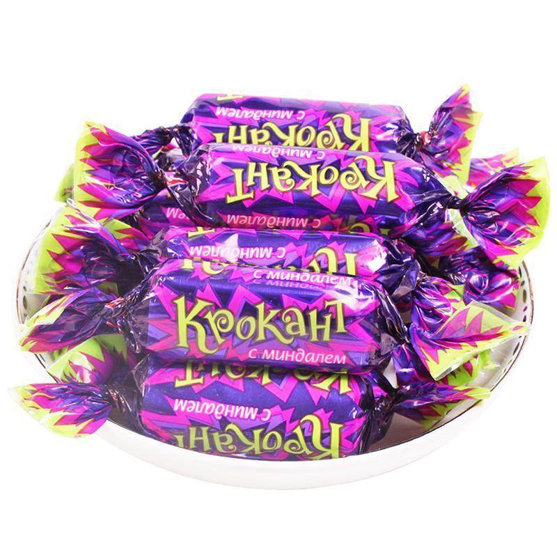 kdv俄罗斯紫皮糖原装正品进口巧克力糖果散装网红零食喜糖批发