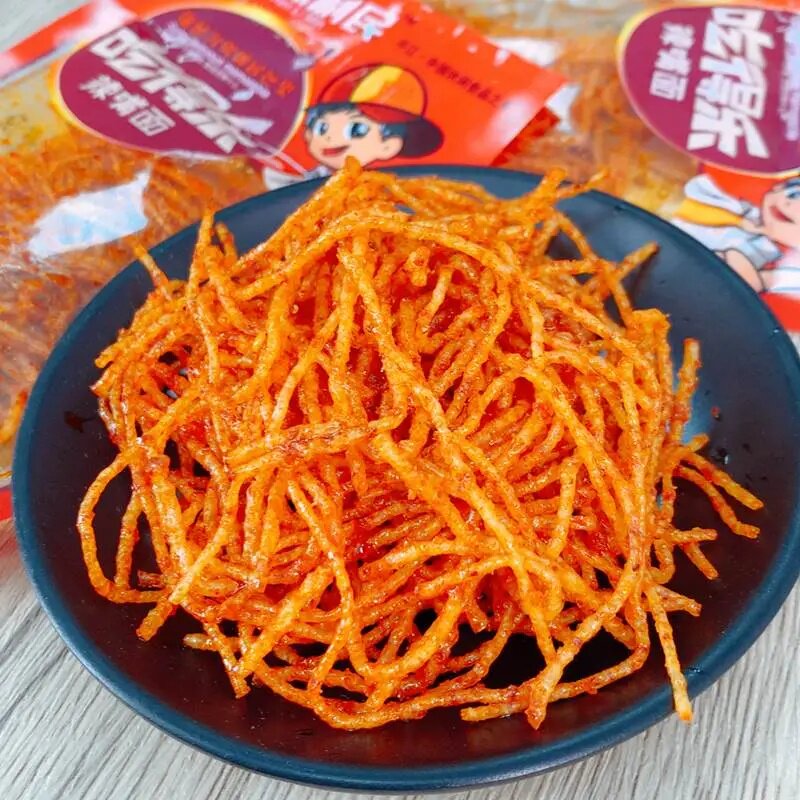 8090后儿时怀旧辣条零食陈利民吃得乐辣嘴面小吃儿时经典怀旧零食