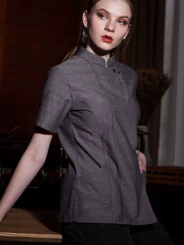 Duomilai Chef Work Одежда для женщин с коротки