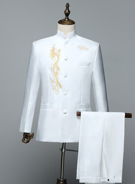 中山装大合唱舞台演出服