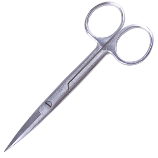 医用不锈钢剪刀直尖弯头护士拆线剪眼科组织剪小型加厚手术剪套装