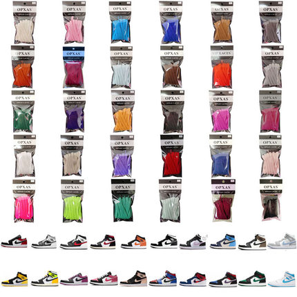 AJ AJ1 AJ3 AJ4 AJ5 AJ6 AF1 DUNK LOW高帮中邦低帮板鞋篮球鞋带