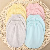 成人夜间防抓纯棉睡眠手套睡觉防挠老人防抓痒棉无指连指护手手套