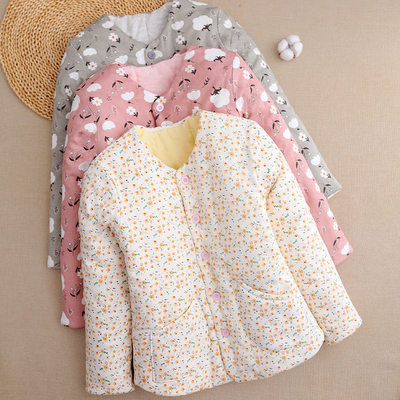 棉花内胆保暖修身纯棉花修身棉袄