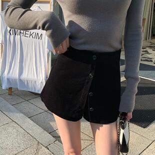 高腰显瘦a字包臀裤 alex 灯芯绒半身裙女春秋季 搭配 裙 stevens春季