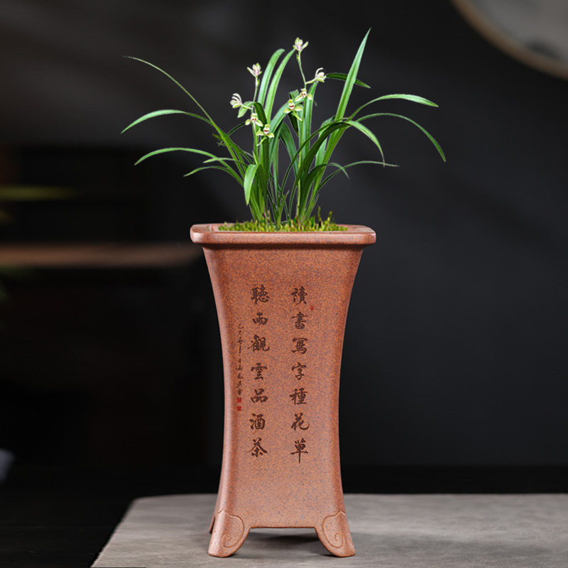 个性创意精品紫砂花盆