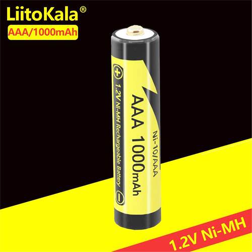 LiitoKala 1.2V 5号AA/7号AAA镍氢充电电池1000/2600毫安鼠标 键