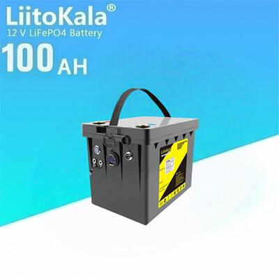 LiitoKala DC-12V100Ah/120Ah LiFePO4 Battery 磷酸铁锂电池组