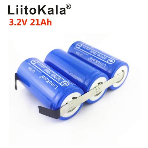 LiitoKala 3.2V 32700 7000mAh 半成品 电动工具/ 户外照明灯电池