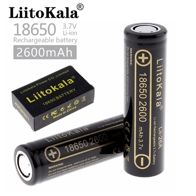 liitokala  lii-26A 18650 2600mAh电压配对数码 风扇电池电池