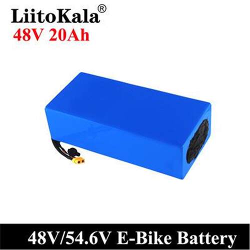 LiitoKala 13S 48V 12Ah 15Ah 20Ah 25Ah 30Ah 18650电动车电池