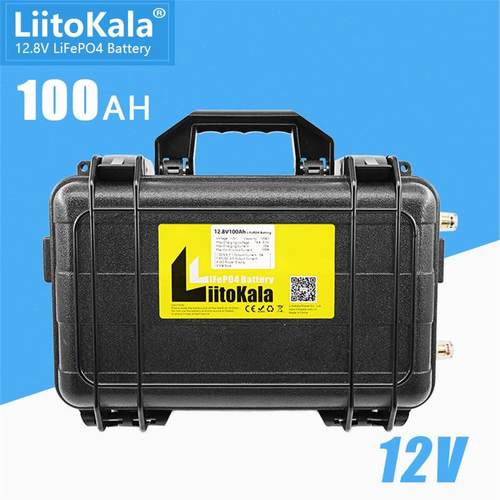 LiitoKala 12.8V100AH锂离子蓄电池FBK-12.8V100A