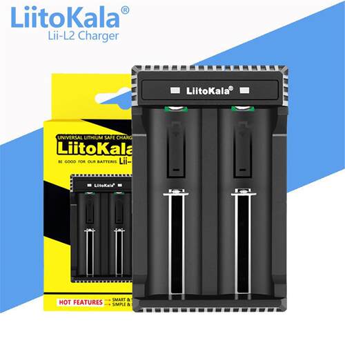 工厂直销 LiitoKala Lii-L2 3.7V 18650 26650 锂电池充电器