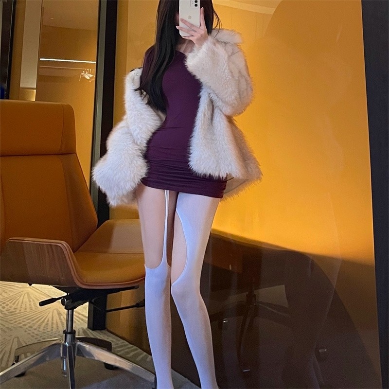 夜店酒吧网红破洞辣妹渔网袜性感黑色丝袜女甜酷风百搭白色吊带袜,女士内衣/男士内衣/家居服,连裤袜/打底袜,淘宝优惠券,粉丝福利购,淘宝优惠卷