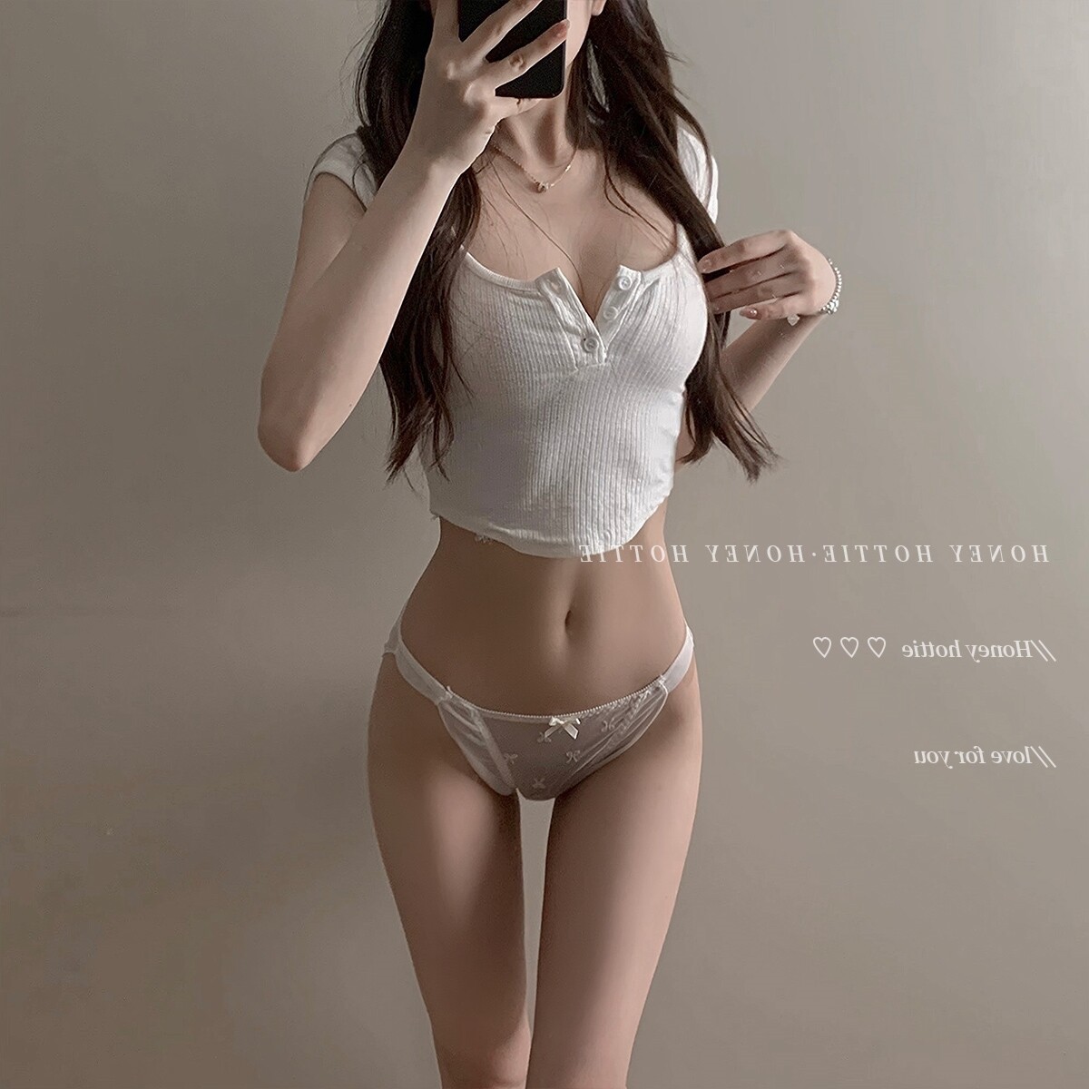 夏季薄款低腰网纱透气三角裤