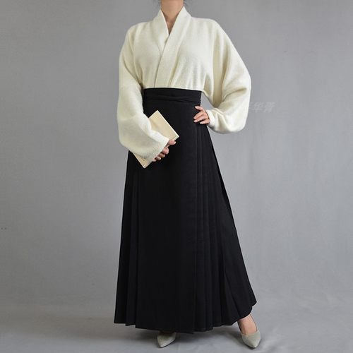 漫春雪汉服【素思】纯色马面裙明制 日常通勤国风 春秋款男女