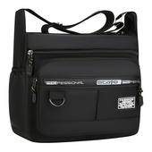 休闲男包帆布包男单肩包斜挎包男士 新款 男式 运动出差旅行斜跨背包