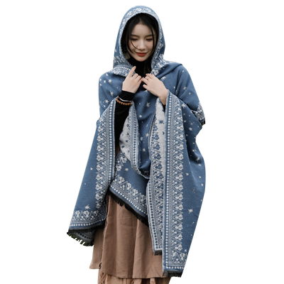 佳埼推荐】民族风披肩斗篷外搭潮