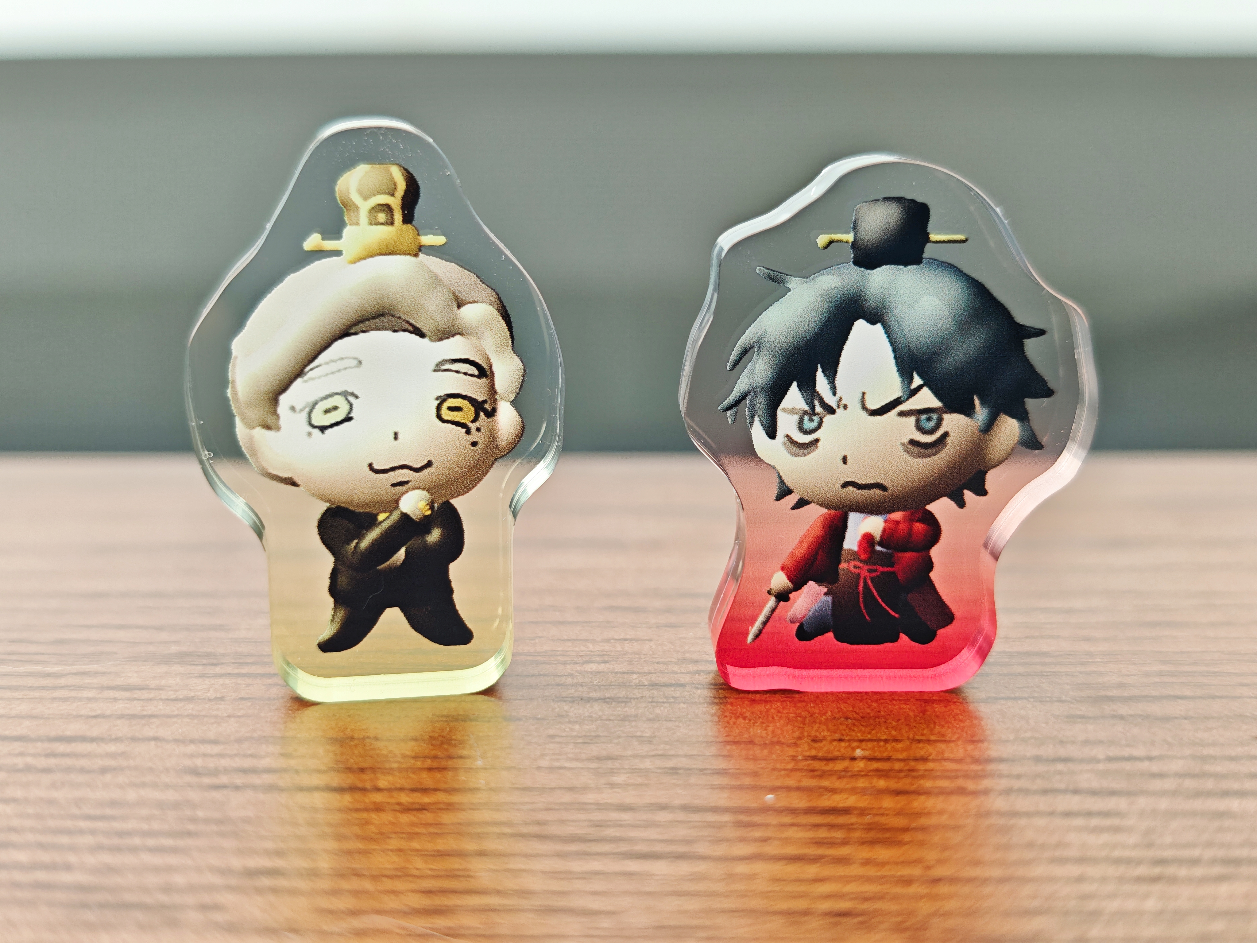 1个ID限购1套【袁曹】摩登三国同人周边袁绍曹操超厚立牌袁曹同人