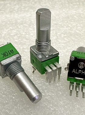 台湾ALPHA RD902F先锋DJ控制器6脚立式音量旋转电位器A10K 18MM柄