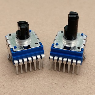 B10K ALPS 电子琴音量电位器7脚立式 290 A10K 功放机旋钮雅马哈kb