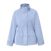 艾家同款 三防收腰显瘦带里衬软壳冲锋衣微弹外套