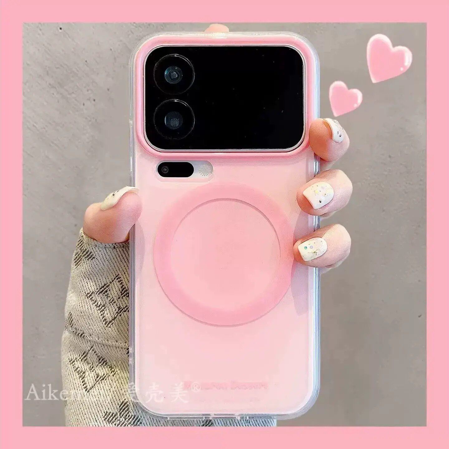 适用小米17/18ProMax手机壳马卡龙晕染适用xiaomi1
