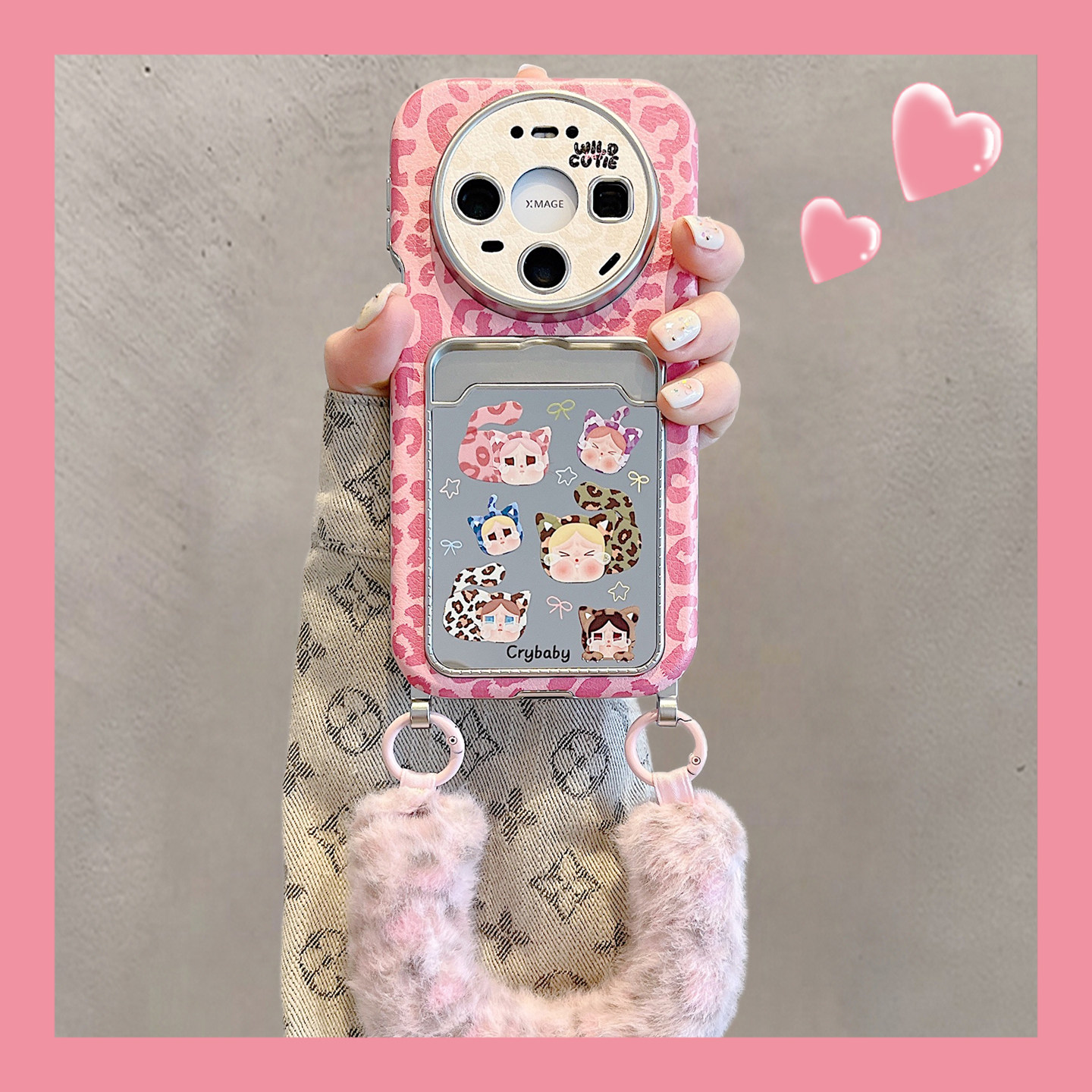 适用华为mate80promax手机壳辣妹卡通豹纹哭包猫咪卡包mate70pro腕带挂绳mate60pro大视窗pura80pro+防摔女款,3C数码配件,手机保护套/壳,淘宝优惠券,粉丝福利购,淘宝优惠卷