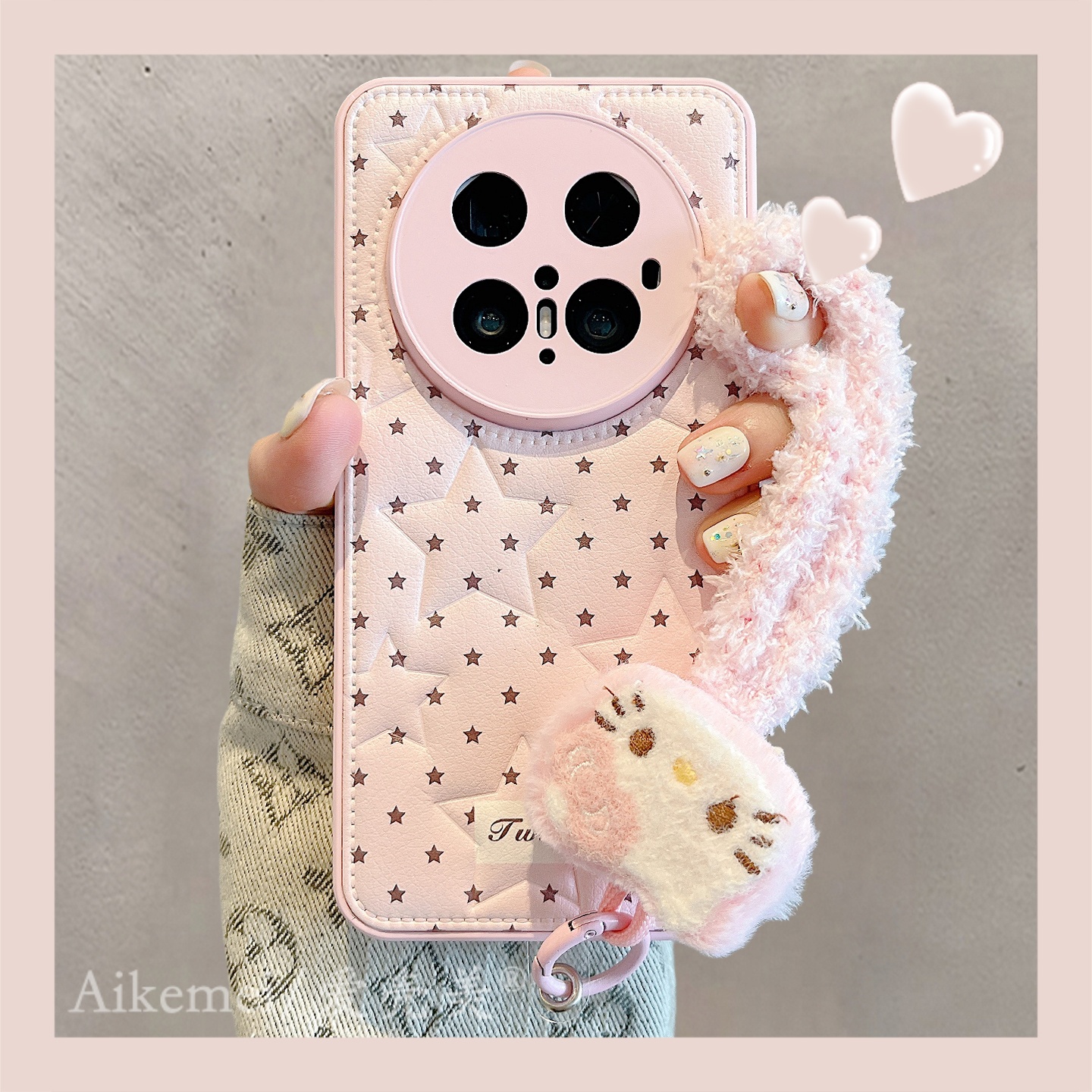 适用华为mate70pro+波点手机壳女