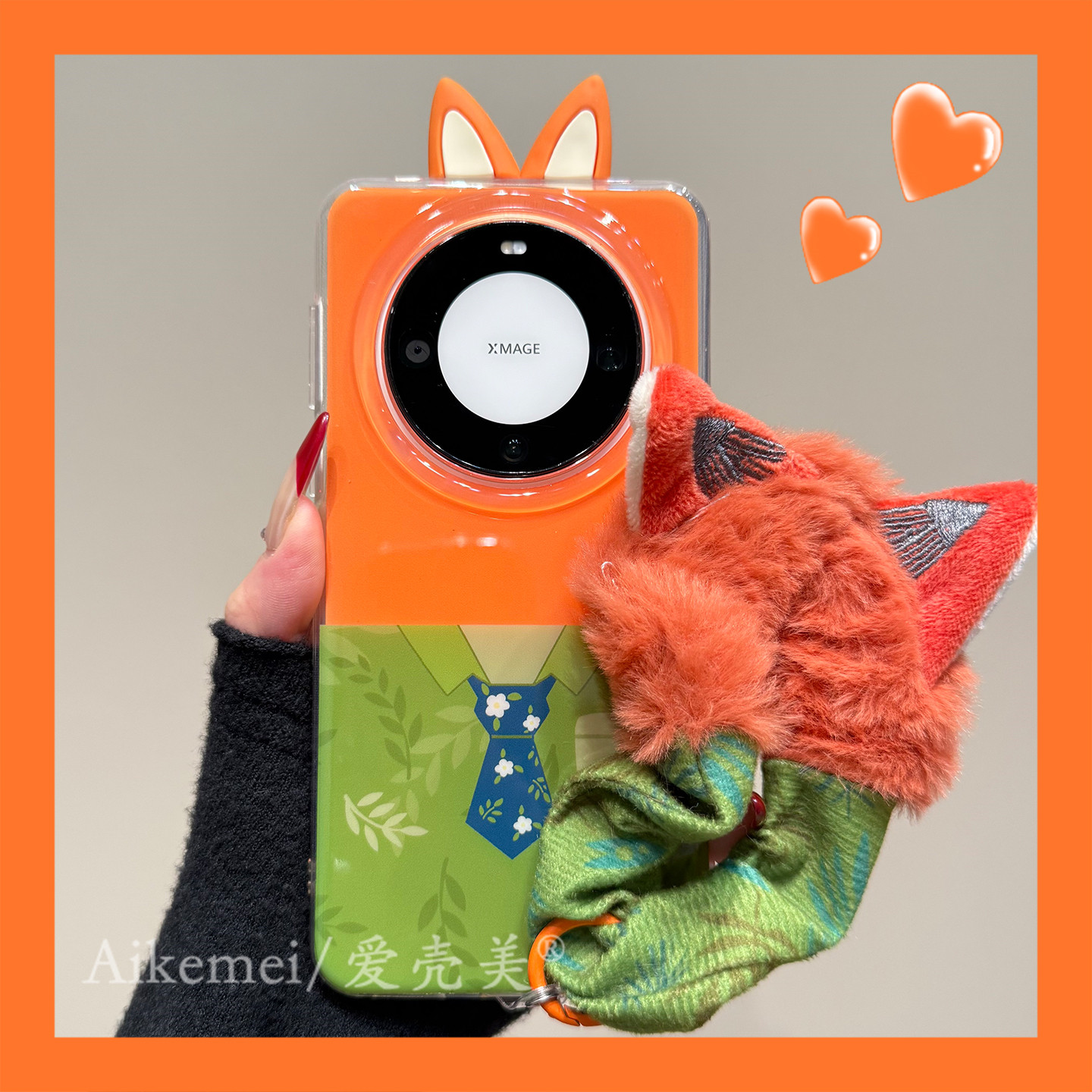 适用华为mate80promax手机壳双层ins日韩mate70