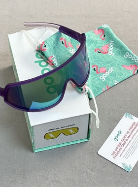 Goodr跑步偏光墨镜马拉松越野WRAPG防滑防紫外线LOOK MA,NO HANDS