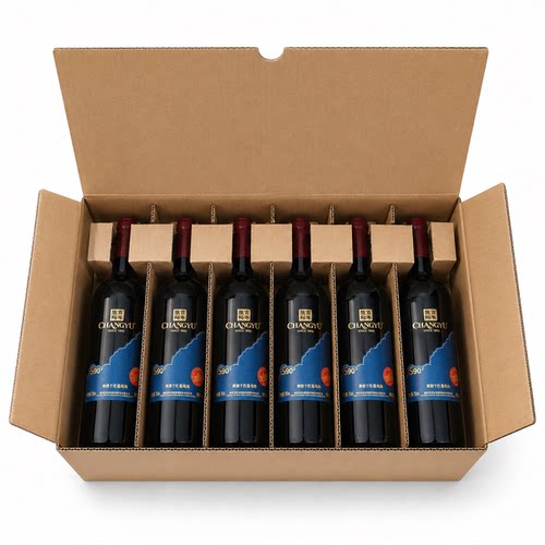 正品张裕S90西拉干红葡萄酒750ml整箱6瓶重型瓶婚庆喜宴礼品包邮