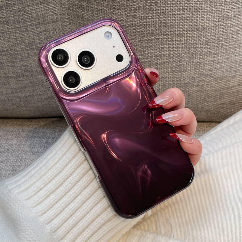 适用于iphone17手机壳防摔高级感硅胶女生紫色苹果17promax外壳韩系小众16pro保护套ip巨好看15女款pm漂亮14