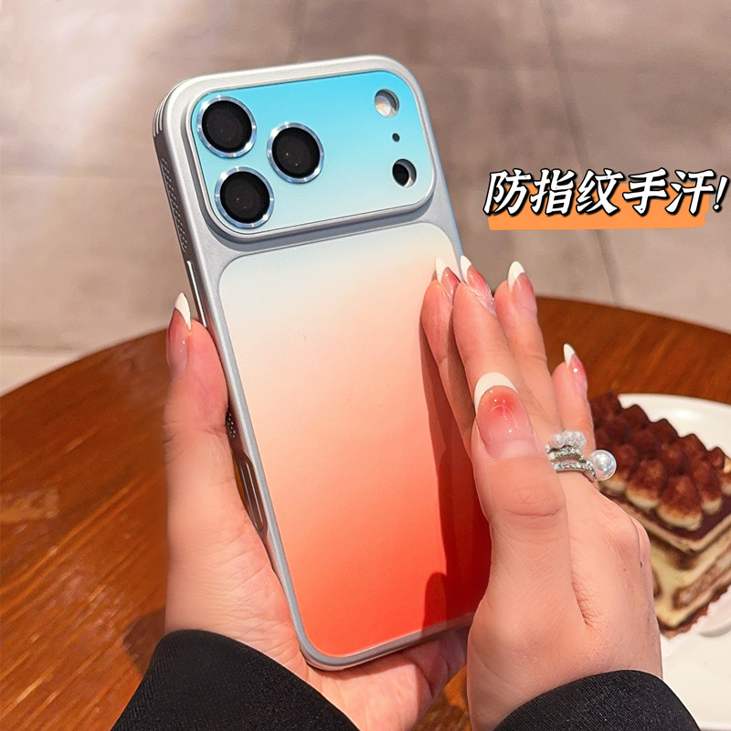适用于苹果iphone17手机壳镜头全包防摔17promax保护套新款磁吸高级女生16pm外壳带镜头保护15超好看14高颜值