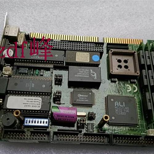 AM386SX-40 386 ISA半长卡电脑工控机设备主板 PC-DOS ver6.3包好