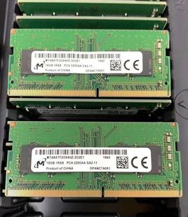 3G2E1 PC4 镁光16G 3200AA 笔记本内存MTA8ATF2G64HZ 1RX8 DDR4