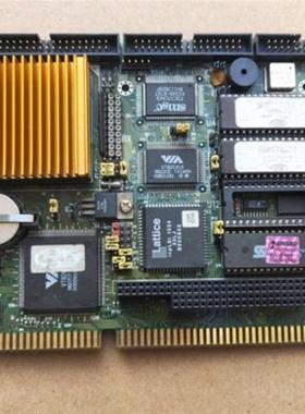 研华 PCA-6144S Rev.B2 B1 486 ISA半长工业台式机电脑主板 包好