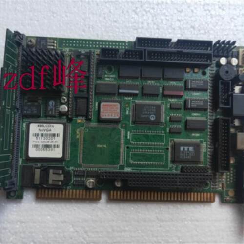 控创 486LCD/S NoVGA/EUC ISA半长卡集成CPU台式机工业电脑主板