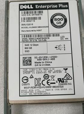 戴尔 V1R9K Dell Compellent 800GB 固态 2.5   12Gbps SAS SSD