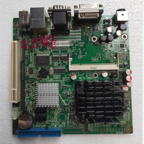 清华同方/华北工控 MITX-6854 集成低功耗台式机电脑主板支持12v