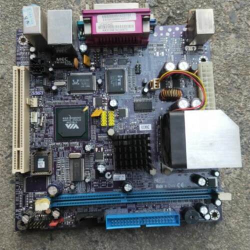 精英C3VCM2 C3VCM6-800m/1G集成CPU台式电脑工控机ITX迷你主板