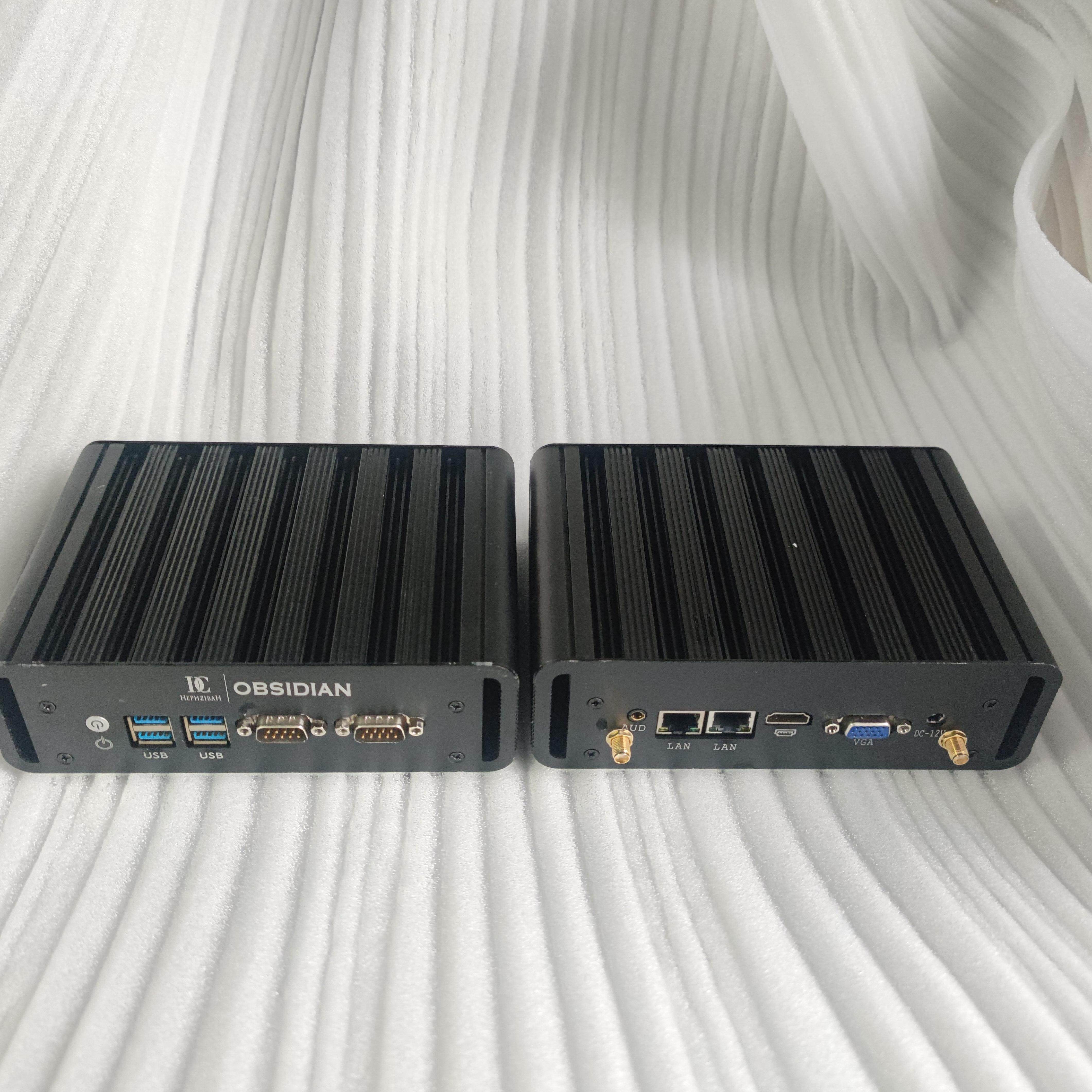 全铝i5 5200u双网口软路由x86迷你小主机爱快 nas电脑esxi虚拟机