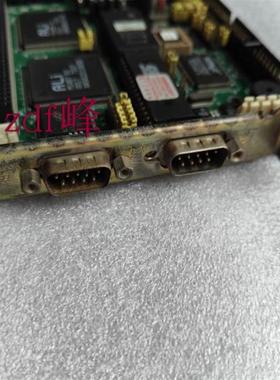艾讯SBC-410 486DX4/5X86 REV A1.1 ISA半长卡电脑主板送CPU 内存