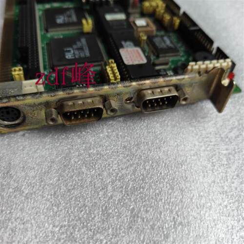 艾讯SBC-410 486DX4/5X86 REV A1.1 ISA半长卡电脑主板送CPU 内存