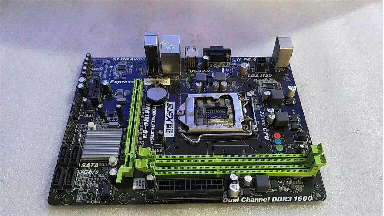 磐正ih61mc-q3 ddr3内板存 151 5接口 h61全集成主支持22纳米cpu