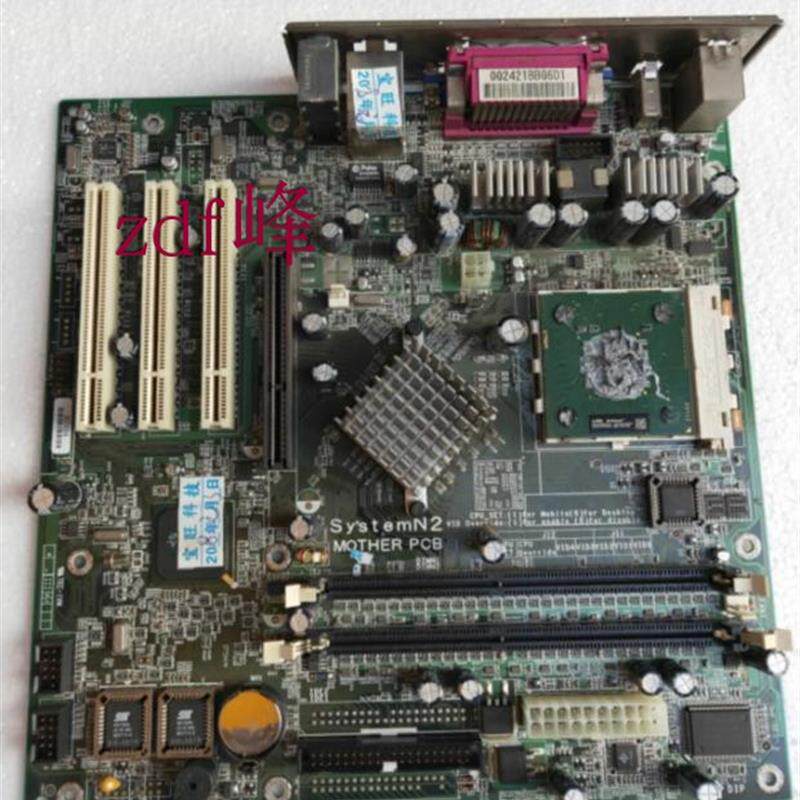 SYSTEMN2 MOTHER PCB 湾岸3DX主机 游戏机 双VGA 毒龙AMD主板