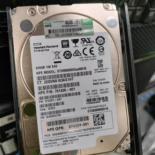 HP 3PAR 8000 K2P99B 810761 P03797  600GB 10K 2.5 840458-001