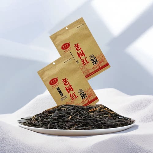 云南凤庆老树红茶120克*2袋云南普洱茶和兴隆红茶散茶熟茶包邮