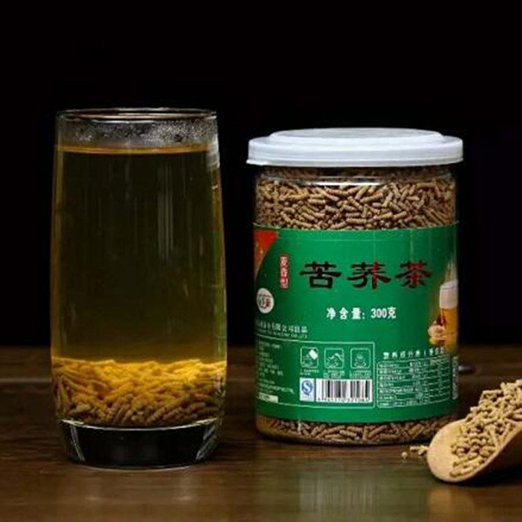 南岛河苦荞茶300克罐装花草代用