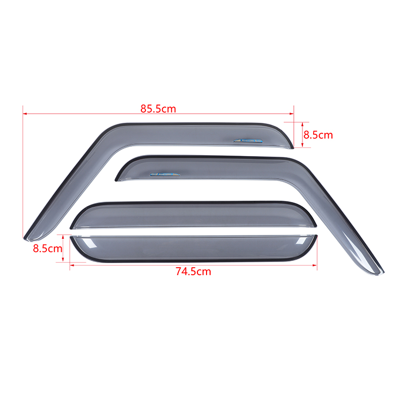 15-23款BJ40L车门晴雨挡专用于北京BJ40plus改装件BJ40C车窗雨眉